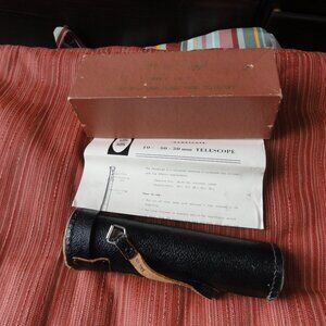 VTG Sans & Streiffe #607 hand telescope W case~ repair